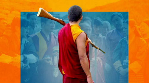 The Monk and the Gun (2023) online