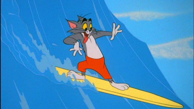 Tom a Jerry – Mačka na surfe (2022)